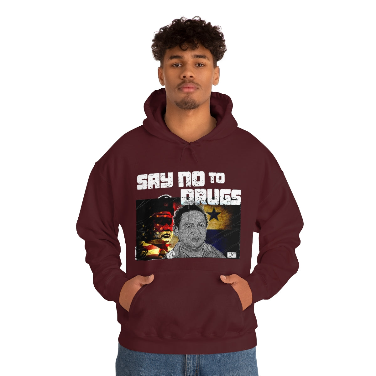 Unisex Hoodie Say No Drugs Manuel Noriega