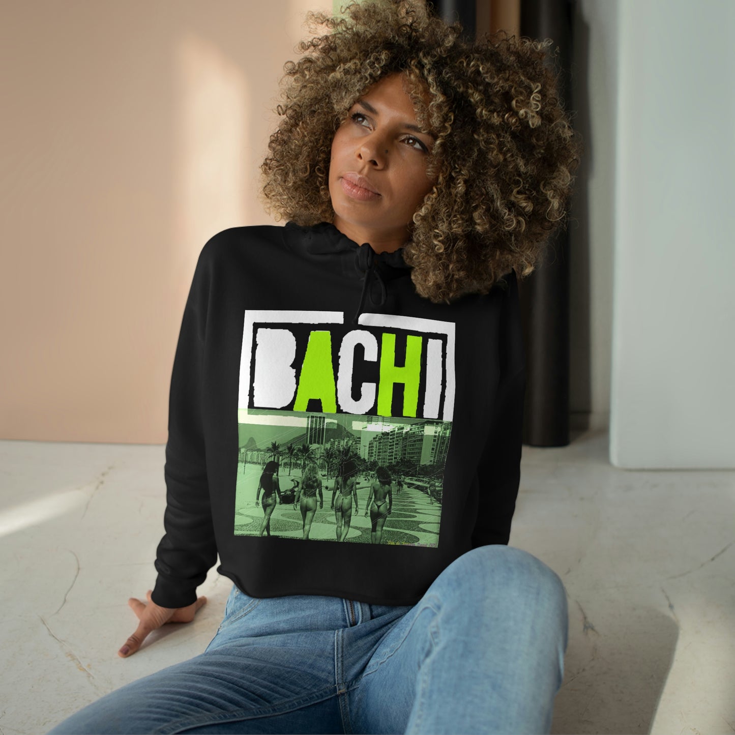 Women's Crop Hoodie Bachi Rio 75