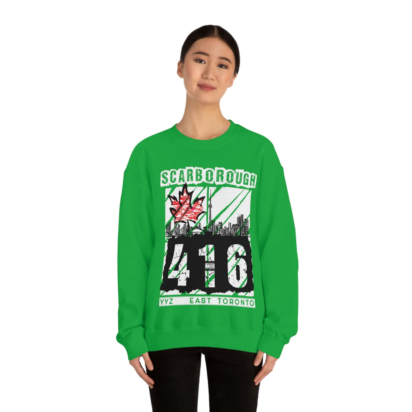 Unisex Sweatshirt Scarborough 416 Toronto