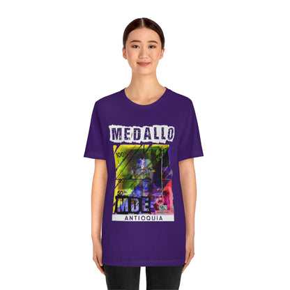 Unisex T-shirt Rep Your Country Medellin Colombia Medallo