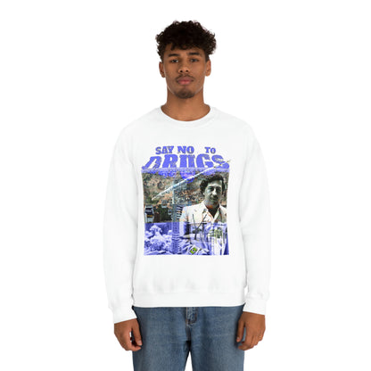 Unisex Sweatshirt Pablo Escobar Medellin Say No To Drugs