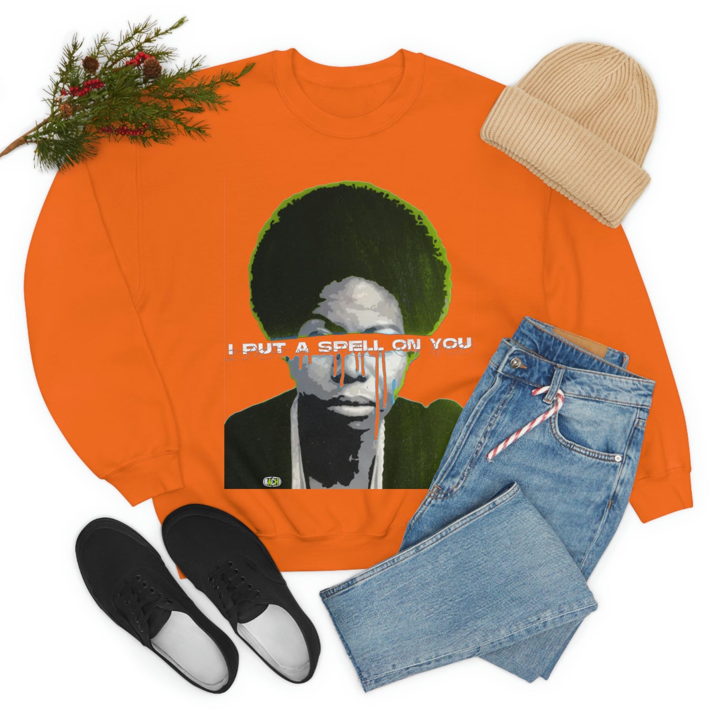 Unisex  Sweatshirt Nina Simone I Put A Spell On You