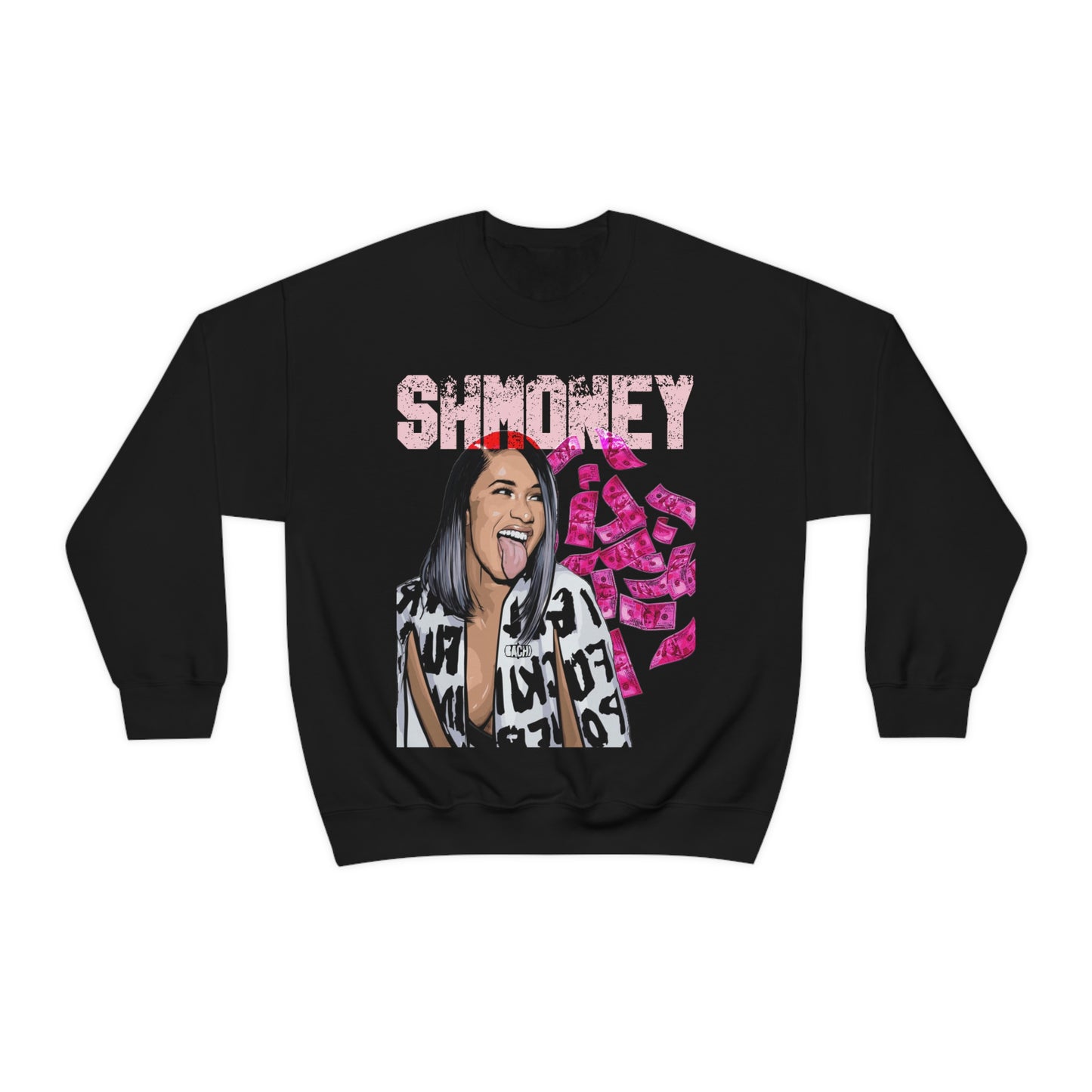 Unisex Sweatshirt Cardi B Shmoney