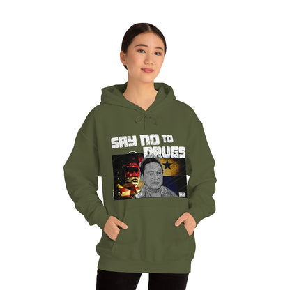 Unisex Hoodie Say No Drugs Manuel Noriega