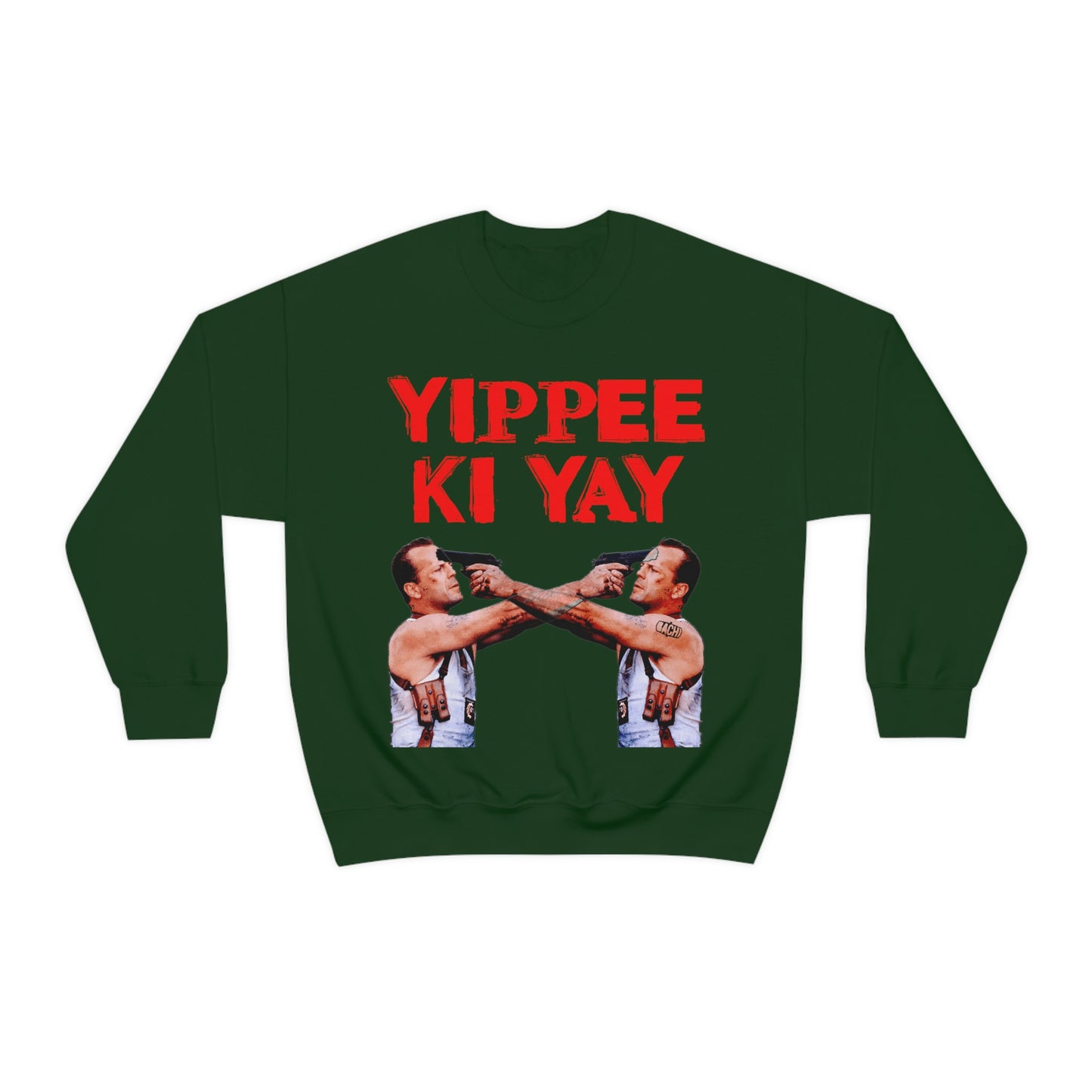 Unisex Sweater Bruce Willis Yippee Ki Yay