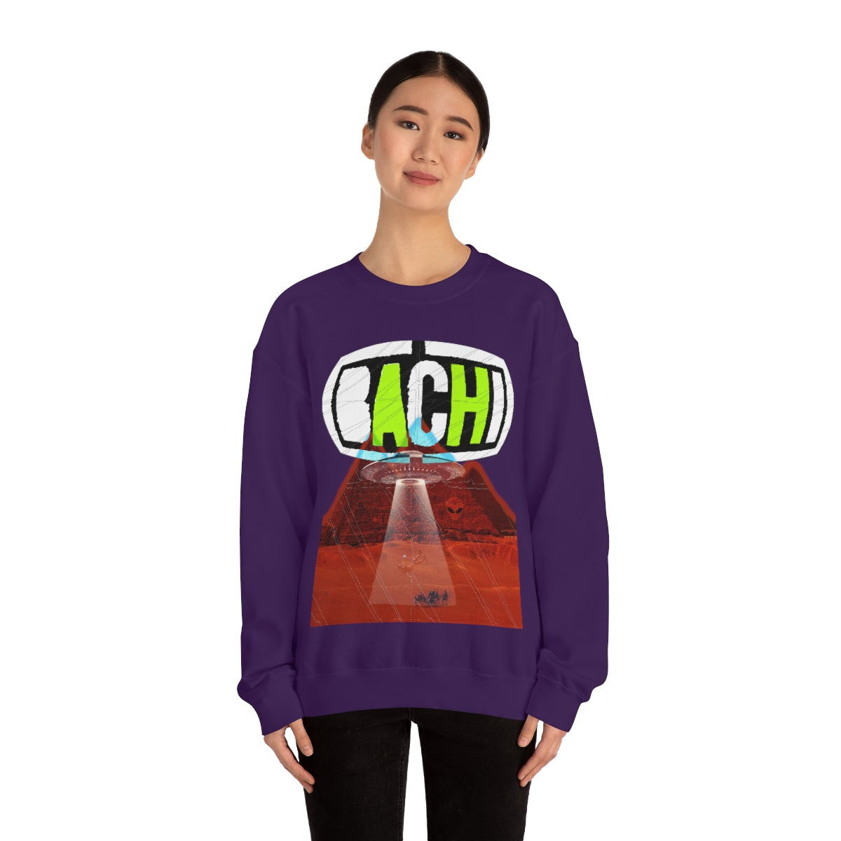 Unisex Sweatshirt Bachi Alien Abduction