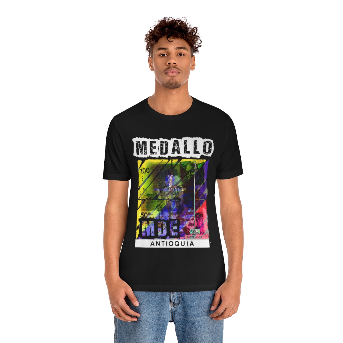 Unisex T-shirt Rep Your Country Medellin Colombia Medallo