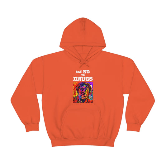 Unisex Hoodie Say No To Drugs Pablo Escobar In Color