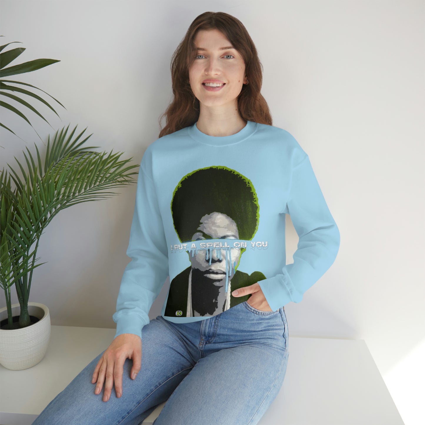 Unisex  Sweatshirt Nina Simone I Put A Spell On You