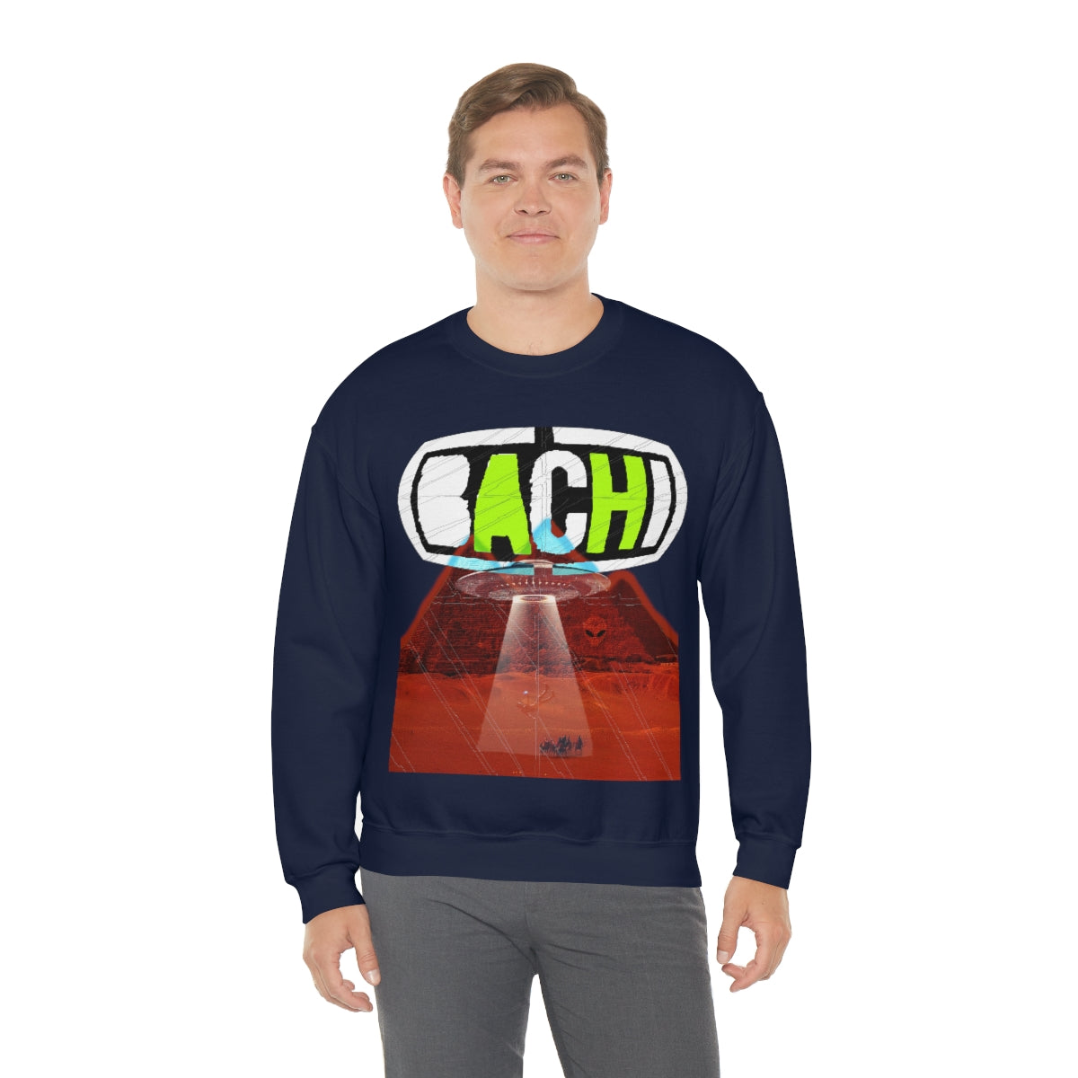 Unisex Sweatshirt Bachi Alien Abduction