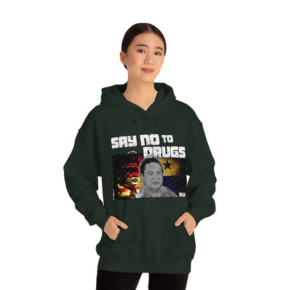 Unisex Hoodie Say No Drugs Manuel Noriega