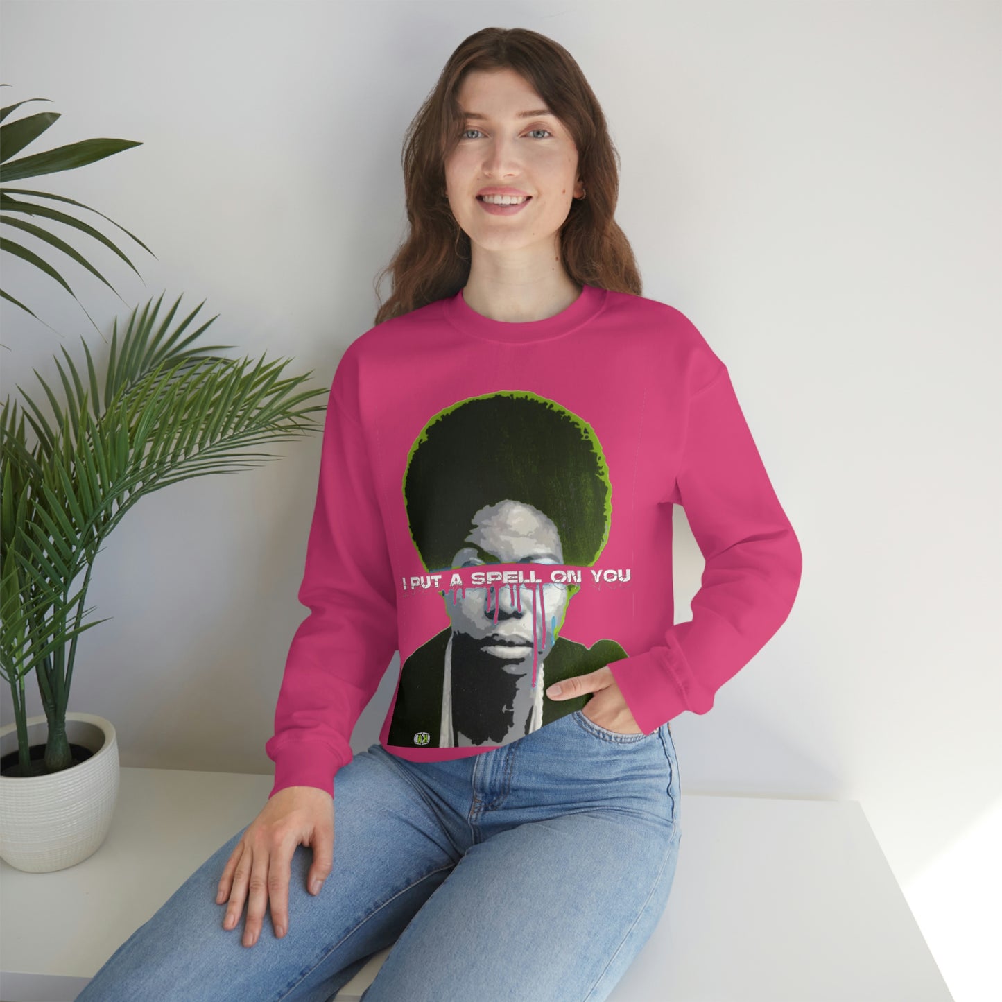 Unisex  Sweatshirt Nina Simone I Put A Spell On You