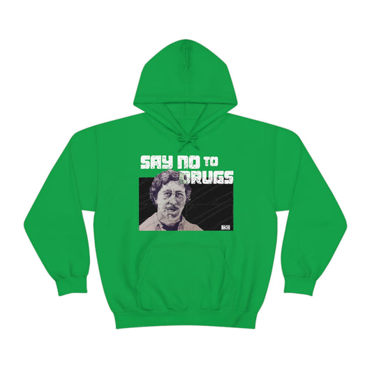 Unisex Hoodie Sweatshirt Pablo Say No To Drugs