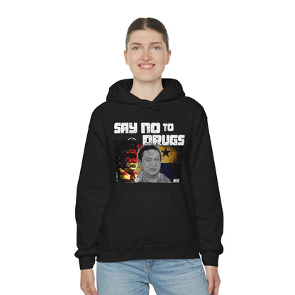 Unisex Hoodie Say No Drugs Manuel Noriega