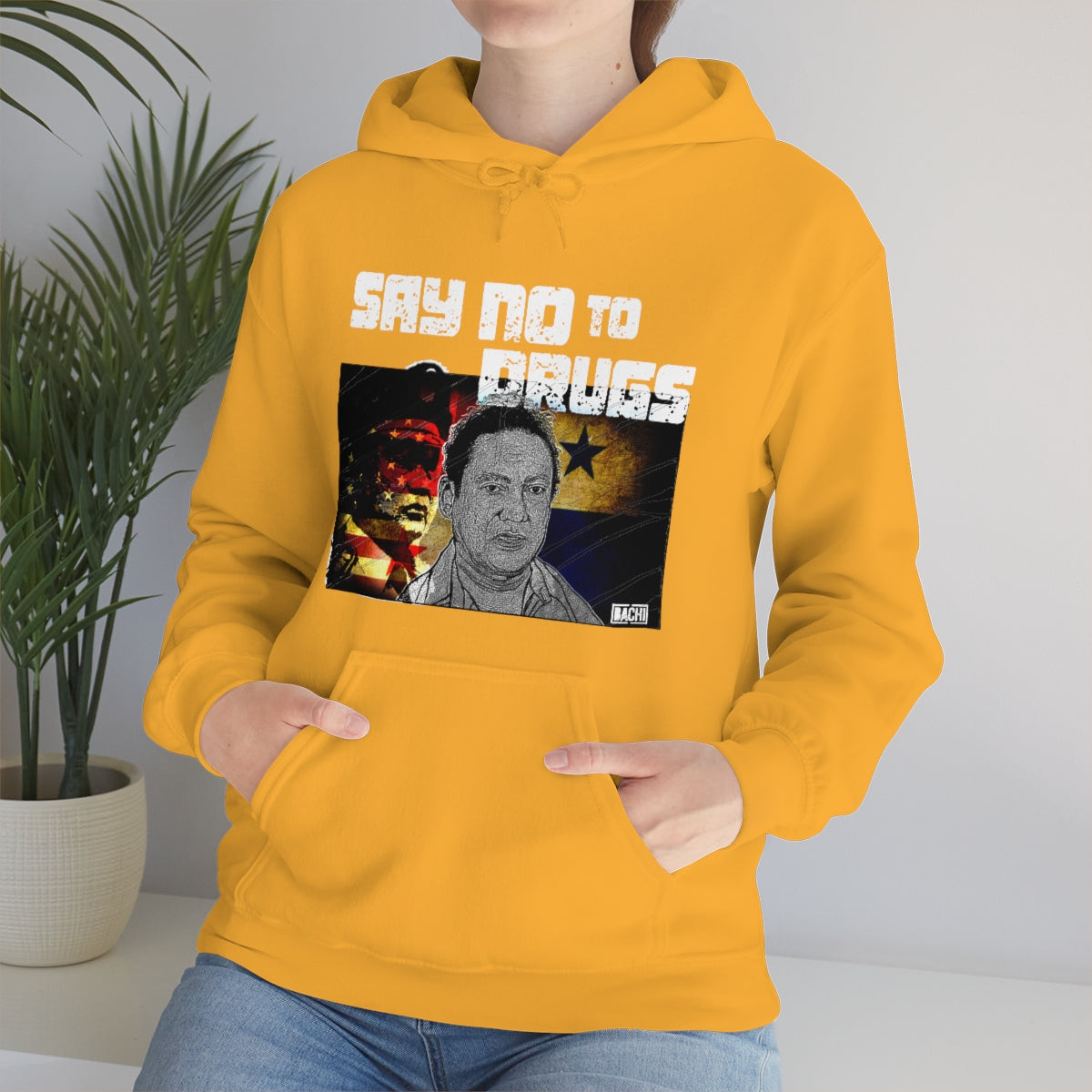 Unisex Hoodie Say No Drugs Manuel Noriega