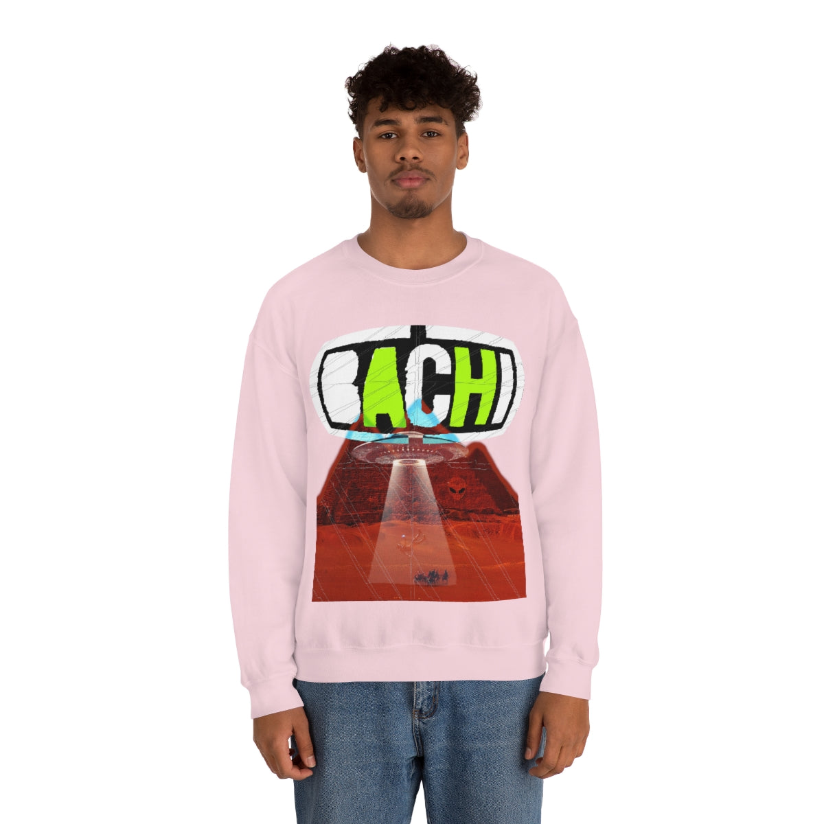 Unisex Sweatshirt Bachi Alien Abduction