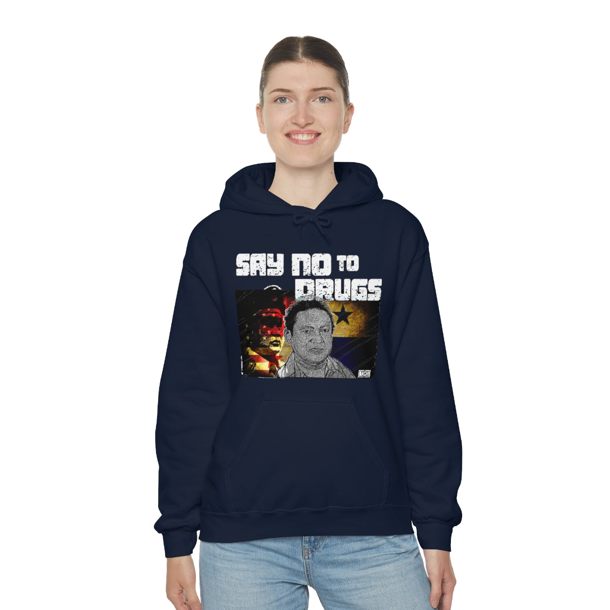 Unisex Hoodie Say No Drugs Manuel Noriega